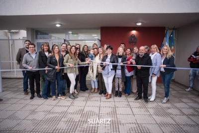 Moccero inauguró el nuevo edificio del Jardín de Infantes N° 916