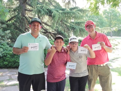 Golf: los aficionados desafiaron al calor en el Coronel Suárez Polo Club