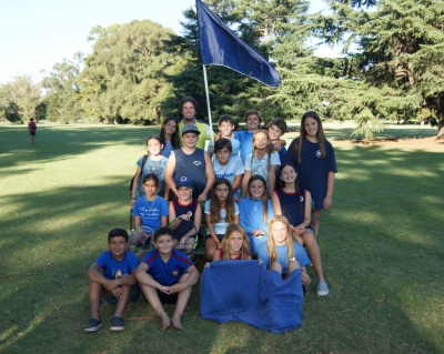 El equipo Azul festejó en el Torneo de Colores en el Coronel Suárez Polo Club