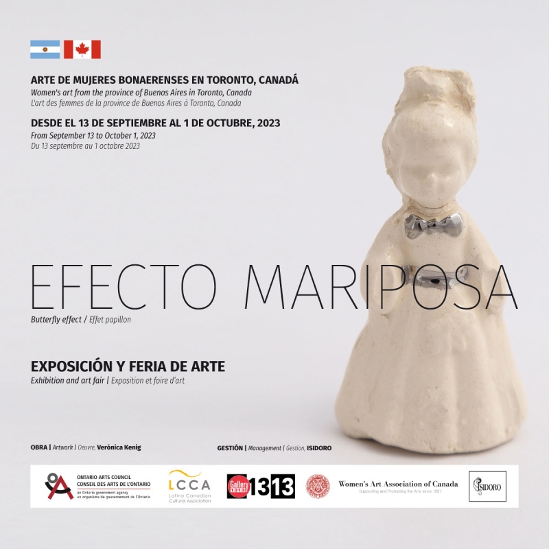 Durante el mes de septiembre: Isidoro espacio de Arte presentará “Efecto Mariposa”